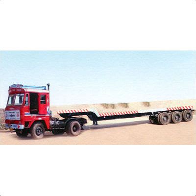 Semi Low Bed Trailer - Semi Low Bed Trailer Exporter, Manufacturer ...