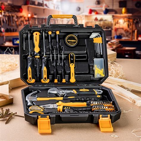 100 Pcs Home Repair Tools Set General Household Hand Tool Kit Set With ...