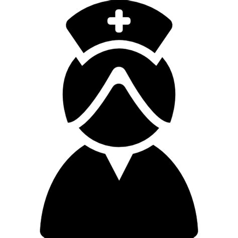 Nurse silhouette - Free medical icons