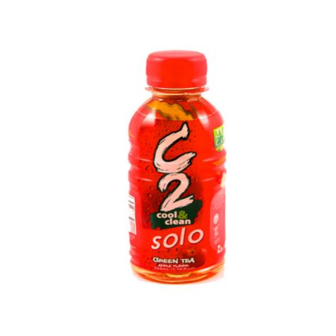 C2 Green Tea Apple Solo 230ml - Bohol Grocery