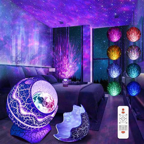 Rossetta Star Projector, Galaxy Light with Bluetooth Speaker, 14 Colors ...