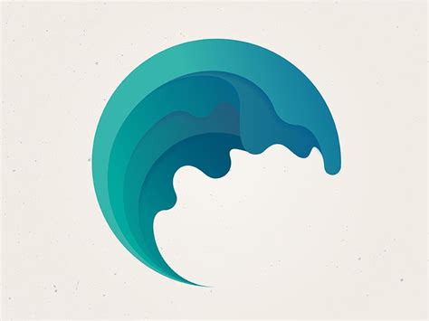 Wave | Music logo design, Colorful logo design, Graphic design logo