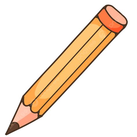 Gambar Pensil Yang Imut, Pencil, Nbsp, Illustration PNG Transparent ...