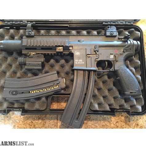 ARMSLIST - For Sale: HK 416 HECKLER & KOCH AR-15 PISTOL WITH EXTRAS!