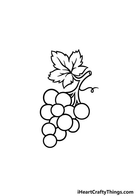 How To Draw Grapes - Amountaffect17