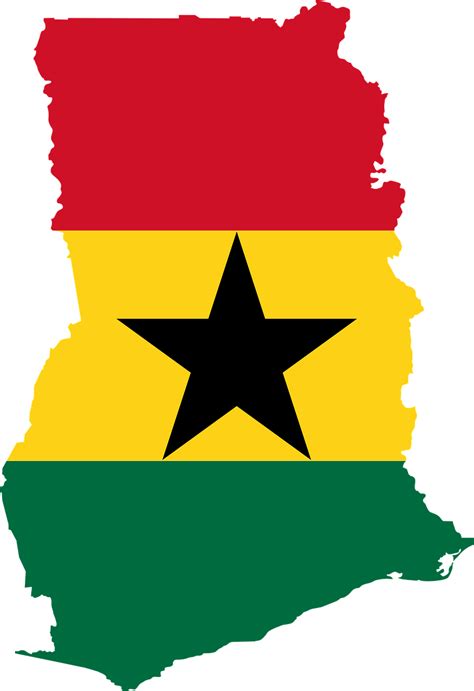 Download Ghana, Flag, Map. Royalty-Free Vector Graphic - Pixabay