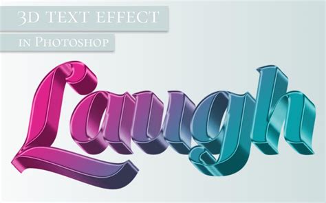 3D Text Effect Photoshop Tutorial - PrettyWebz Media Business Templates ...