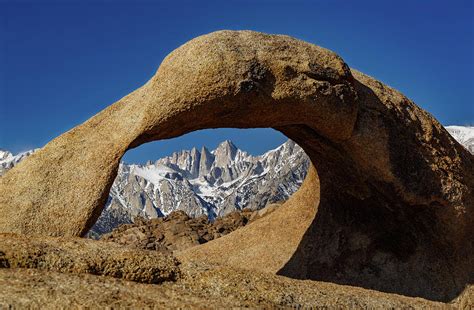 Mobius Arch Alabama Hills Photograph by Mike Penney