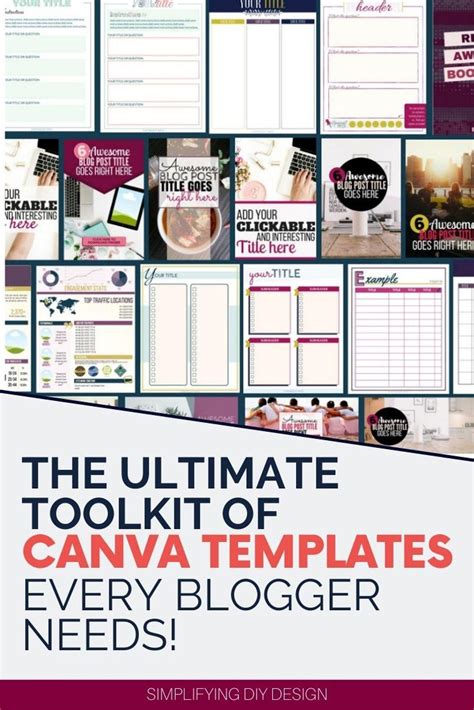 Best Canva Templates! | Blog post titles, Blogger templates, Templates