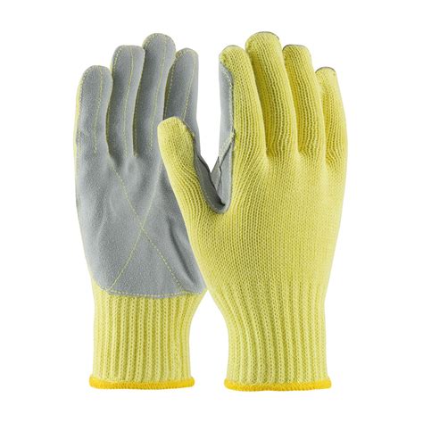 Kevlar Gloves with Leather Palm | Cut Resistant Gloves | Gloves-Online ...