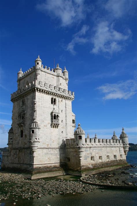 Torre de Belem, a majestic fortress mirroring the age of discoveries ...