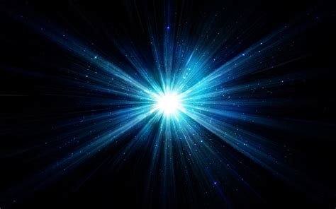 Free download | HD wallpaper: blue light, Star, backgrounds, abstract ...