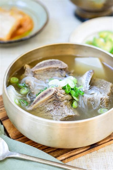 Galbitang (Beef Short Rib Soup) - Korean Bapsang