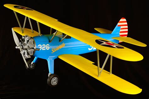 Stearman PT-17 Kaydet 3D Printed Model RC Plane 3dLabPrint Airplane Kit ...