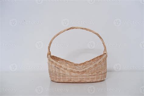 beautiful wicker basket as a background 19800222 Stock Photo at Vecteezy