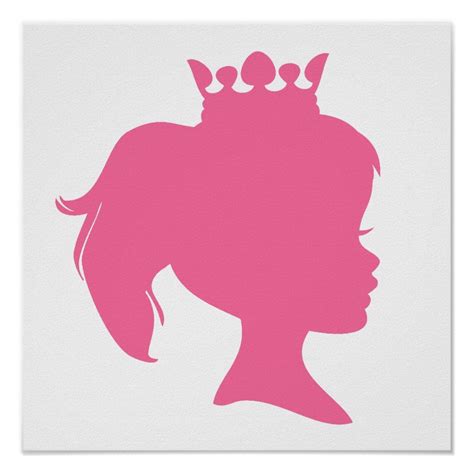 Barbie Silhouette With Crown