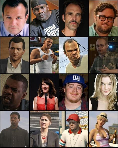 GTA V actors who play the game characters - Gaming | Gta, Grand theft ...