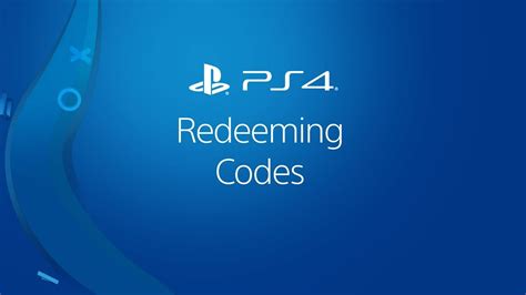 Redeeming Codes on PS4 - ZeeTotal