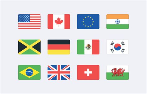 Vector World Flag Icons (SVG) — Medialoot