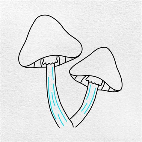 How to Draw a Mushroom - HelloArtsy