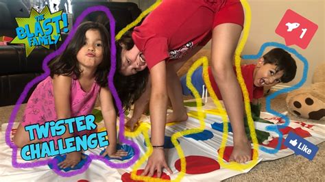 FUNNY Family TWISTER Challenge! - YouTube