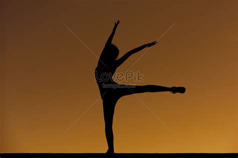 Female Yoga Sunset Silhouette Picture And HD Photos | Free Download On ...