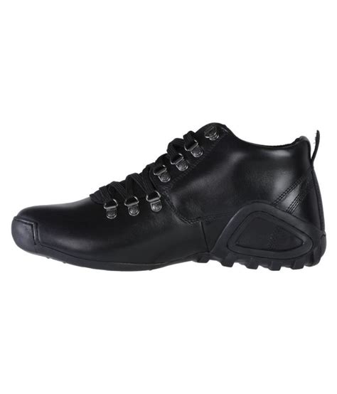 Woodland Black Casual Shoes - Buy Woodland Black Casual Shoes Online at ...