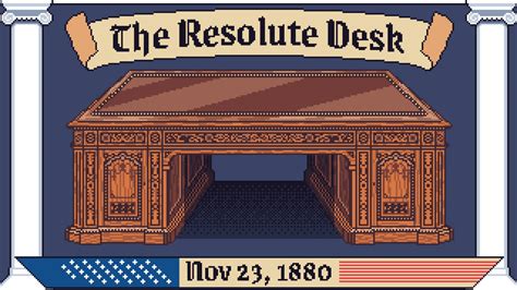 The Resolute Desk (Original Version) by AniccaFusionPixelArt on DeviantArt