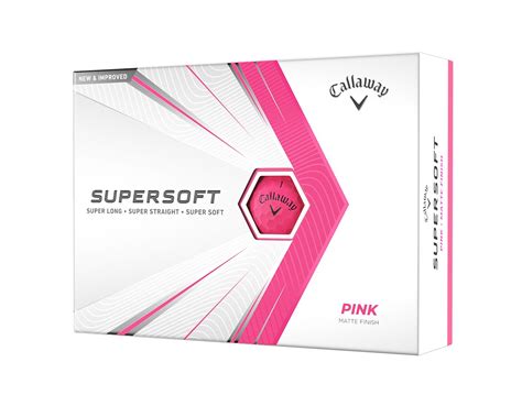 Callaway Supersoft Matte Pink Golf Balls (12 Balls) - Golfonline