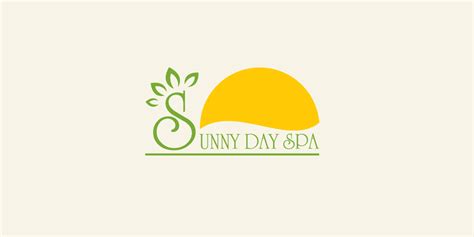 Sunny Day Spa Logo - Nails and Spa Salon Logo Spa, Nail Spa, Spa Day ...