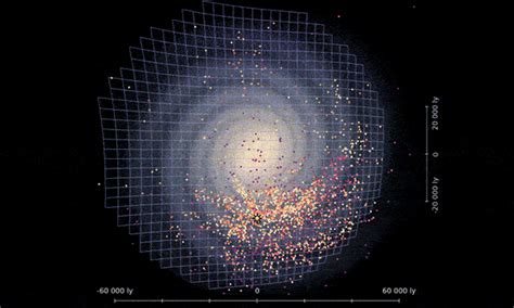 a new 3D map of the milky way shows warped shape of our galaxy