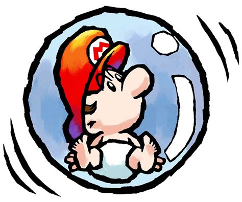 Baby Mario - Characters & Art - Yoshi's Island DS