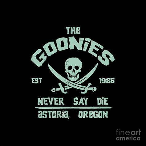 The Goonies Never Say Die Drawing by Tantri Suartini