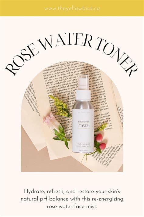 Rose Water Toner in 2021 | Rose water toner, Rose water face mist, Skin ...