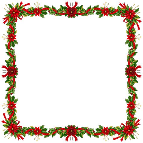 Large Christmas Transparent PNG Photo Frame | Christmas photo frame ...