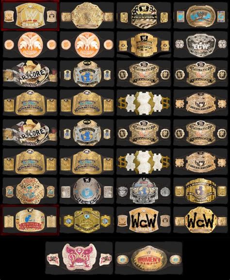 WWE '12 Championship Belts Revealed - Just Push Start