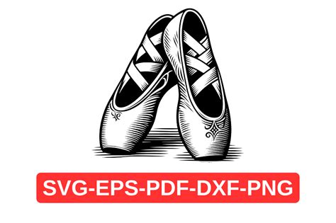 Ballet Shoes SVG Graphic, Dance Lover Graphic by Artful Assetsy ...