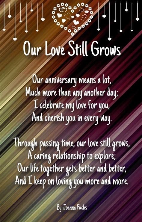 Happy Anniversary: Our Love Still Grows | Цитаты о браке, Цитаты о ...