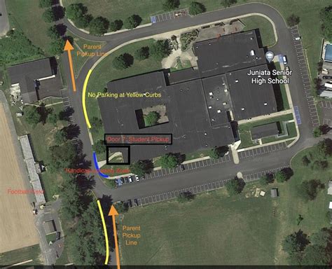 JHS Announcement: New Student Pickup Area | Juniata High School