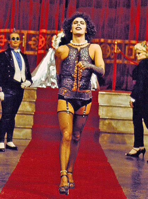 Tim Curry as Dr Frank-N-Furter in 'The Rocky Horror Picture Show', 1975 ...