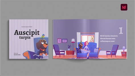 Children's Book Template for InDesign - YouTube