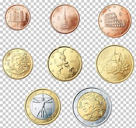 Italy Italian Euro Coins PNG, Clipart, 1 Cent Euro Coin, 1 Euro Coin, 2 ...