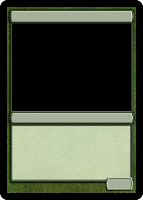 Mtg Monogreen Creature Template | Magic The Gathering in Blank Magic ...