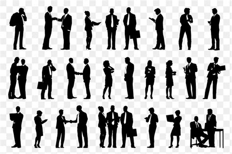 Business people png silhouette, professional | Premium PNG - rawpixel