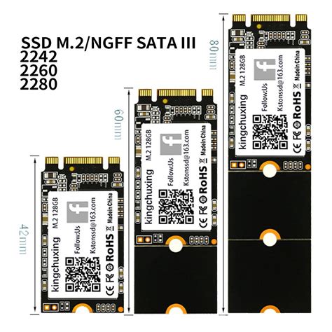 Kingchuxing M.2 SSD M2 ngff interface 2242 2260 2280 Internal Solid ...