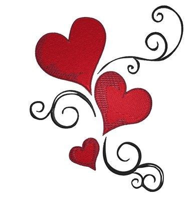 Swirl Heart Tattoo - ClipArt Best