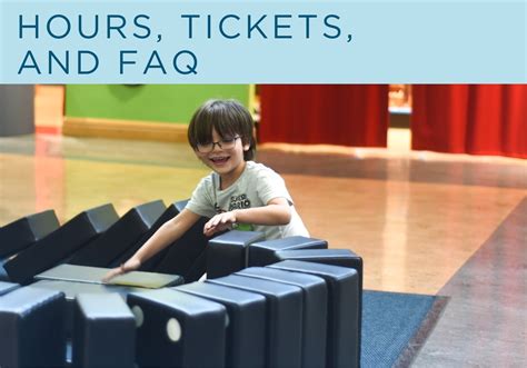 Hours, Tickets, and FAQ — Chicago Children's Museum