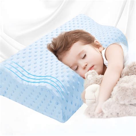 ANMINY Premium Memory Foam Bed Pillow for Neck Support and Pain Relief ...