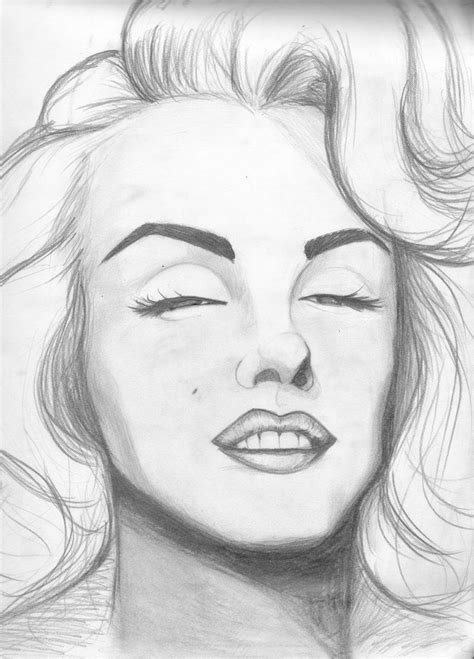 Image result for easy portrait drawing Pencil Drawings For Beginners ...