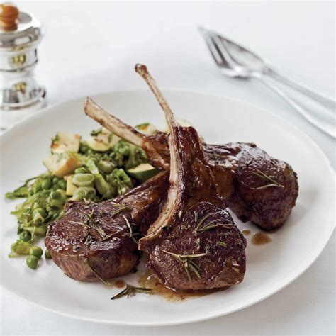 Rosemary Lamb Chops Recipe - Lidia Bastianich